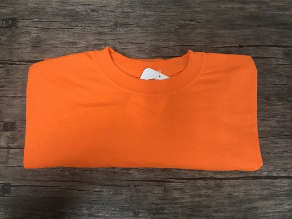 Orange Nawkaw Long-sleeve Crew Shirt - Image 4