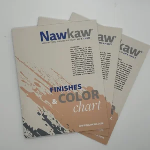 Color and Finishes Chart (Box of 50)
